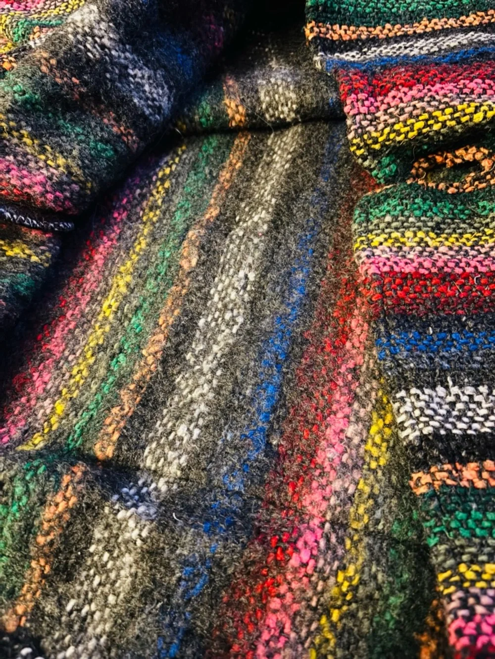 Vintage Baja Hoodie “Drug Rug” - Picture 9 of 9